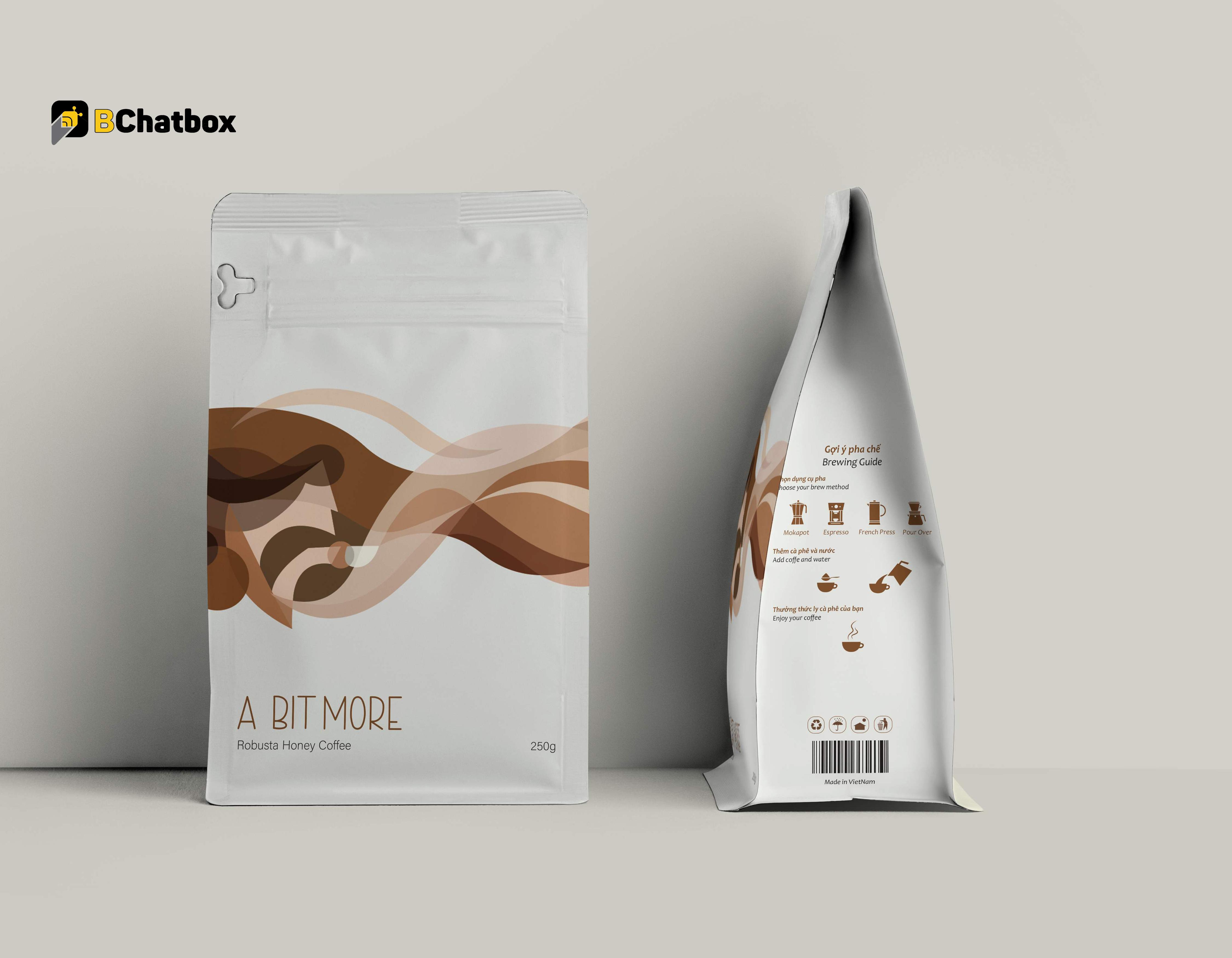 Packaging A Bit More Coffee