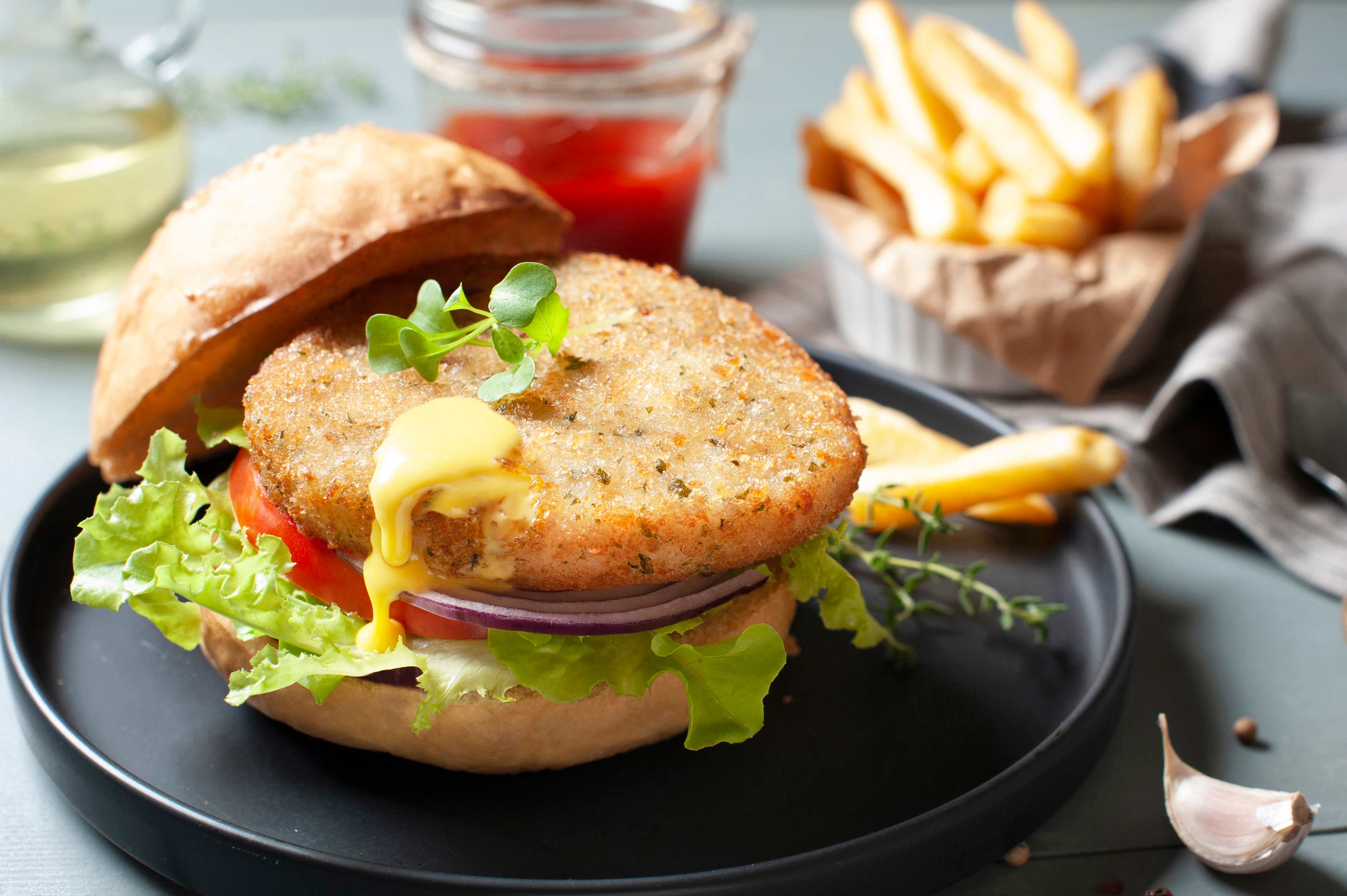 Fried Burger