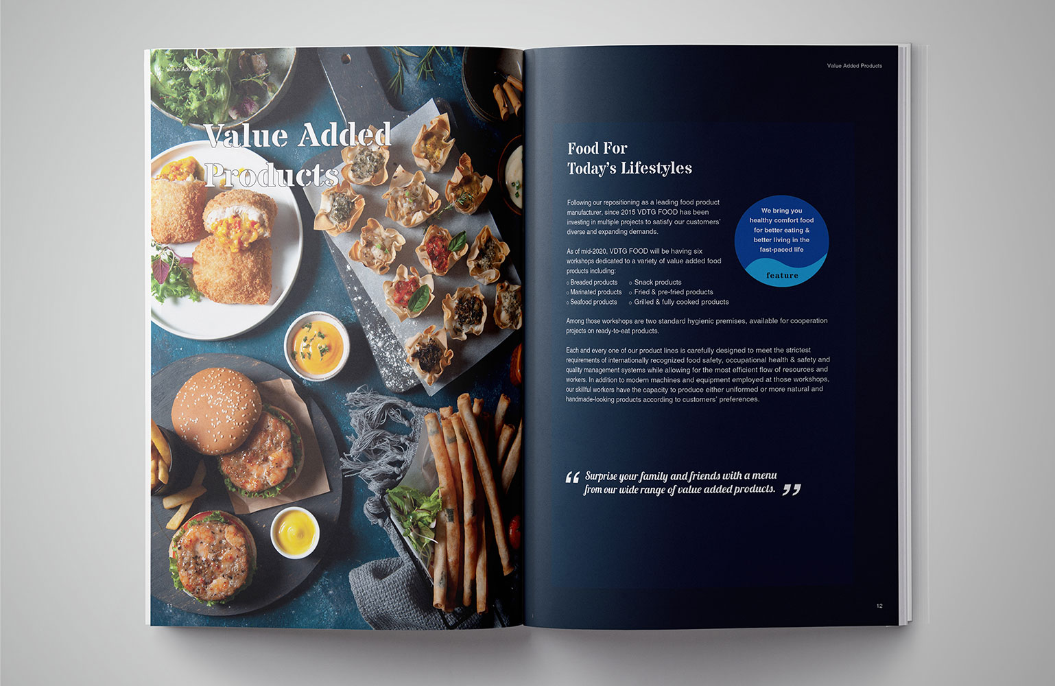 Food Catalogues Design